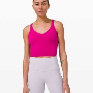 Lululemon sold out align tank size 0 Ripened Raspberry only worn twice
